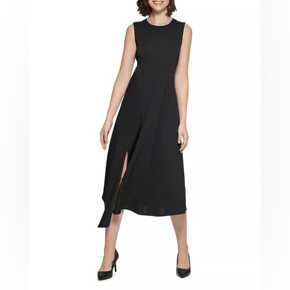 Karl Lagerfeld Dresses & Skirts - KARL LAGERFELD PARIS
Jersey Knit Sleeveless Dress